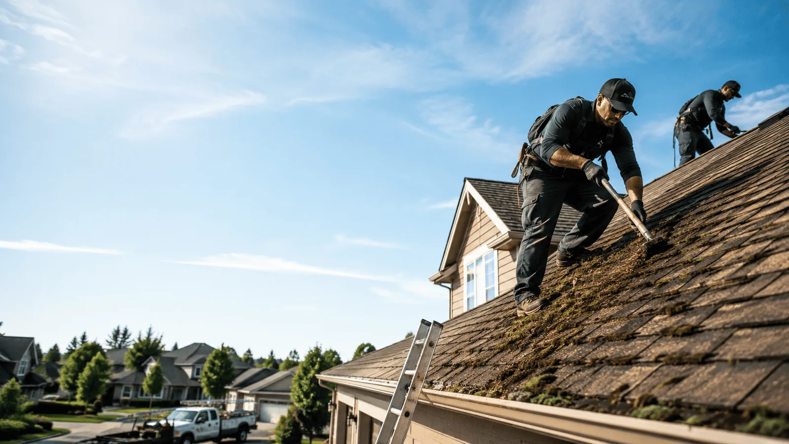 Roof Moss Removal in Dumont, NJ near me